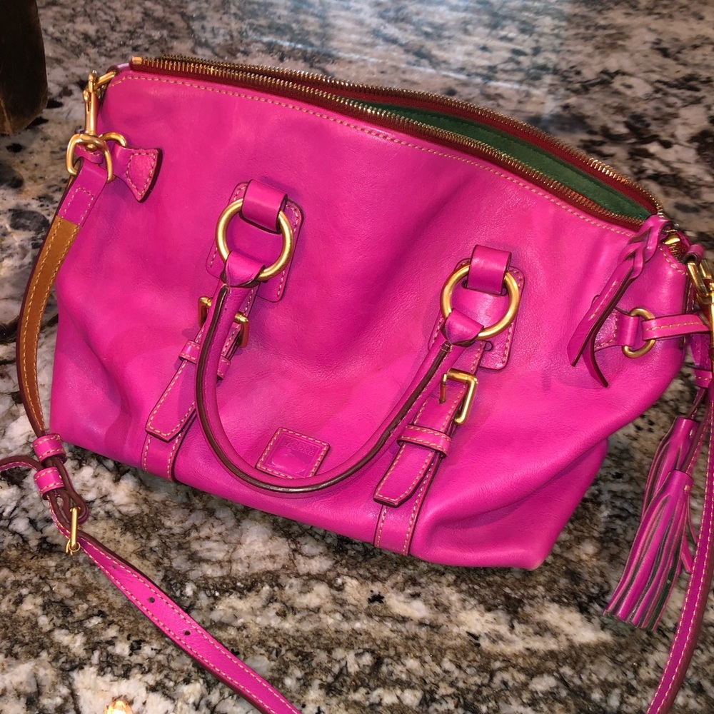 Dooney & Bourke Hot Pink Florentine Satchel